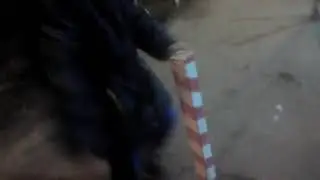 сел на бутилку