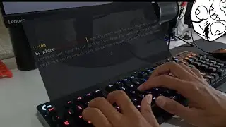 Typing with double click keyboard is....