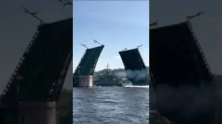 Главный военно-морской парад в Петербурге 28.07.2024