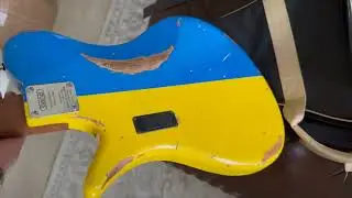 Ukrainian Custom Shop. Распаковка. Bond guitars.