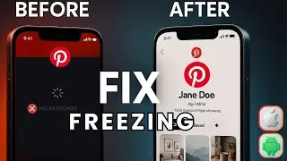 Fix Pinterest App Freezing or Not Loading (2026) | Slow Feed & App Not Responding (Android & iOS)