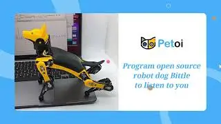 Petoi Bittle: Open Source Robot Dog That Understands Your Voice Commands | PetoiCamp