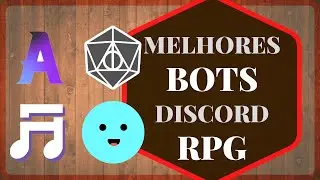BOTS - ROLE DADOS E MUITO MAIS NO DISCORD | RPG de Mesa Online