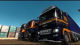 Конвой в Euro Truck Simulator 2 MP от ВТК «Транспром»