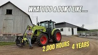 CLAAS ARION 430 TRACTOR 4 YEAR REVIEW
