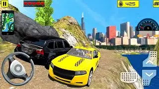Offroad Taxi Sim #4 Driving in Narrow Roads! Taxi game Android gameplay