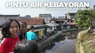 Explore Kehidupan Didalam Pemukiman Padat Kebayoran Lama Jakarta | Real Life In Jakarta Indonesia