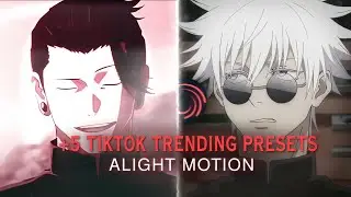 +5 Tiktok Trending presets #12 [ XML + QR + CC ] 