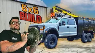 HOW TO  BUILD A MONSTER 6X6! **Custom AXLES FIRST