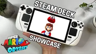Steam Deck - Super Mario Odyssey (Yuzu Switch Emulator Showcase)