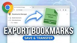 How to Export and Import Bookmarks in Google Chrome (2026) — Quick & Easy