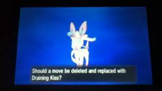 Eevee evolves into Sylveon!