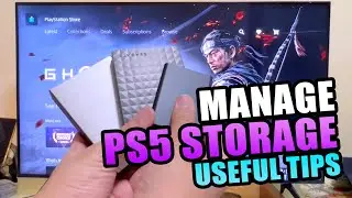 Manage PS5 storage | Save space on PS5