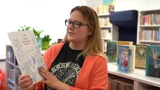 Polecajka książkowa Miejskiej Biblioteki Publicznej "Sekret sprzedawcy rowerów"