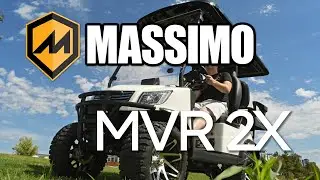 Massimo MVR 2X Utility EV Neighborhood Vehicle