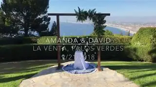Amanda & David (La Venta Inn, Palos Verdes, CA)