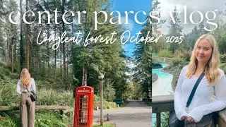 Center Parcs Longleat vlog October 2025🌿 2 bedroom woodland lodge tour, The Pancake House & Hucks!🍂🌳
