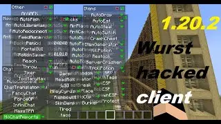How to get the Wurst Hacked client for 1.20.2