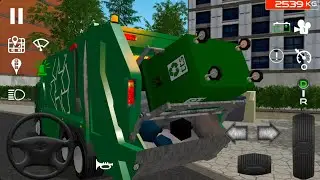 Trash Truck Simulator Gameplay - with Electric Truck (#3)