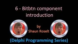 Delphi Programming Series: 6 - Bitbtn component introduction
