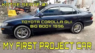 Kotse serye #1 -  car story and issues | my first project car #toyotacorollaBB1996