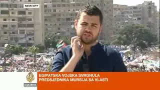 Jamal Elshayyal o okupljanju Mursijevih pristalica