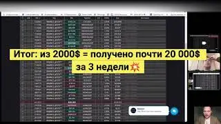 +20 000$ всего за 3 недели🤯