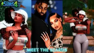 ✨BRAND NEW✨ | MEET THE BEARDS | PRE CELEBRATION🥳🍾 #blacksimmer #sims4 #sims4lp