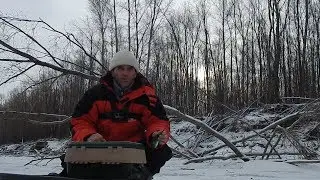 ЭТА ПРОТОКА ЗАБИТА КРУПНОЙ РЫБОЙ. ПЕРВЫЙ ЛЕД. ЛОВЧИЙ БАЛАНСИР.