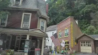 Древняя Америка: Jim Thorpe, PA - шахтёрский городок в Пенсильвании