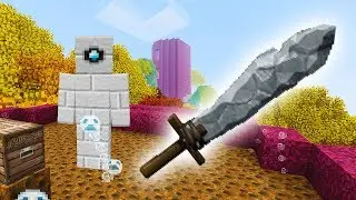 I Defeated a Tower Boss Using Only a Stone Sword - Minecraft RL Craft