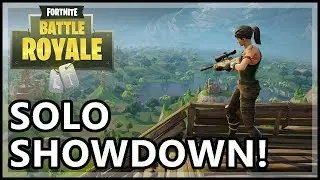 FORTNITE Battle Royale Livestream - SOLO SHOWDOWN! (19/05/18)