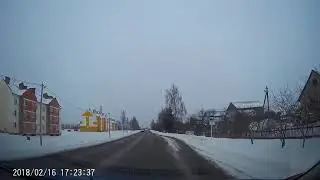 Спасибо "лежащему полицейскому" впереди...