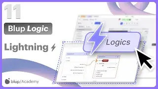 Blup Logic: Build apps with visual logic! ⚡️ | drag-and-drop visual programming 