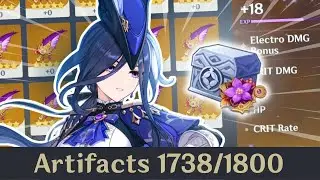 I Traded 500+ Artifacts for CLORINDE…? | Genshin Impact 4.7