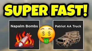 How To GET The Patriot Anti-Air Truck SUPER FAST! | War Tycoon