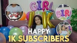 HAPPY 1K SUBSCRIBERS!