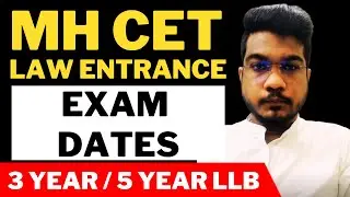 🔴 Exam Dates | MH CET Law 2021 Exam Date | MH CET Law Exam Date 2021 | LLB