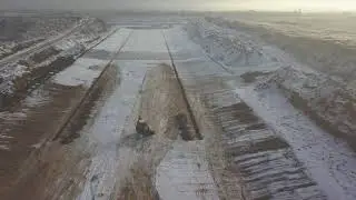 Поставка и монтаж геомембраны на Энгельсский полигон ТКО.
