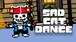 Sad cat dance, but it`s an UNDERTALE