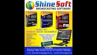 Local Cable Tv Broadcasting Playout software Shinesoft 73 73 143 143