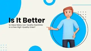 Is it better to have many low-quality backlinks or a few high-quality ones? | SEO  #seo