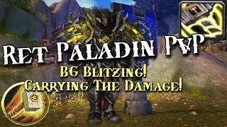 Favorite Stat Set-Up! Huge Ret Paladin PvP Damage! BG Blitz - WoW Dragonflight 10.2.5