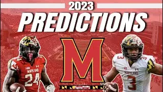 Maryland 2023 College Football Predictions! - Terrapins Full Preview