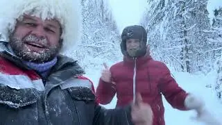 Ханты (ХМАО) природа  снегоход буран! 09.01.2024г