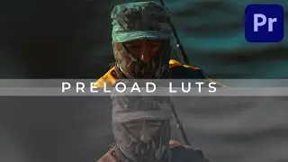 PRELOAD LUTs and Shorten Editing Times | Premiere Pro Tutorial