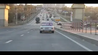 ваз 2101, нищебродская раскатка арок. Вся в золоте