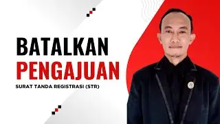 MEMBATALKAN PENGAJUAN STR LEWAT HELPDESK
