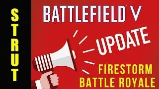 Battlefield V Firestorm Battle Royale Mode UPDATE!