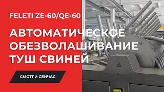 Scalding machine QV + Scrape machine ZE